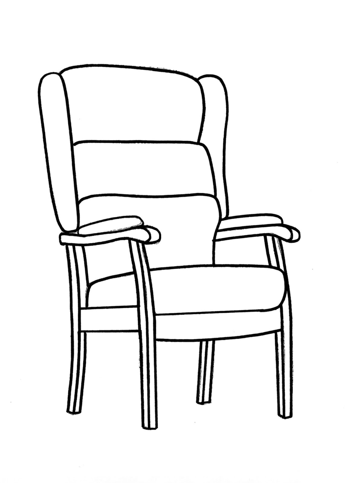 Как нарисовать компьютерное кресло