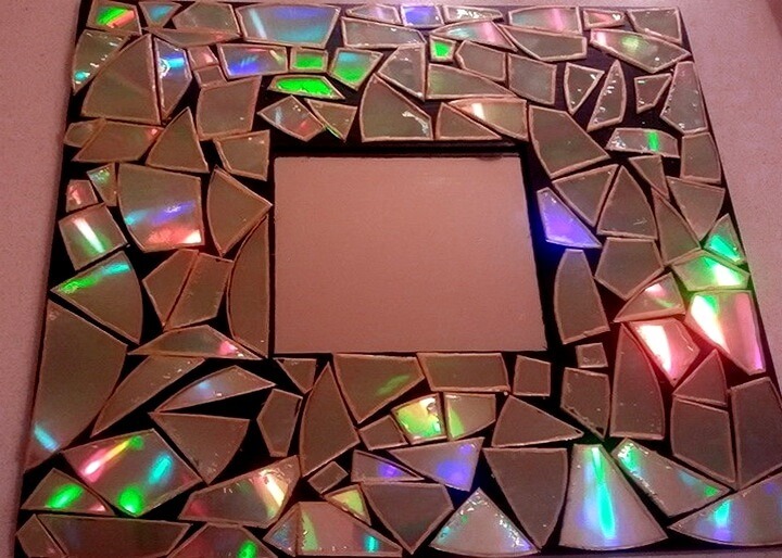 рамка из дисков