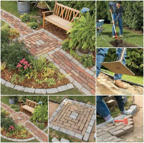 1. Build a Brick Path