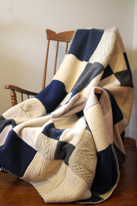 17 felted sweater blanket quilt