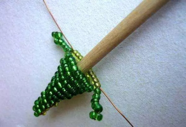 Схема объемного плетения крокодила