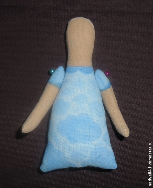 Мастер-класс: текстильная кукла Ангел (примитив), фото № 9