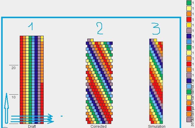 Учимся вязать жгут из бисера: читаем схему, фото № 4