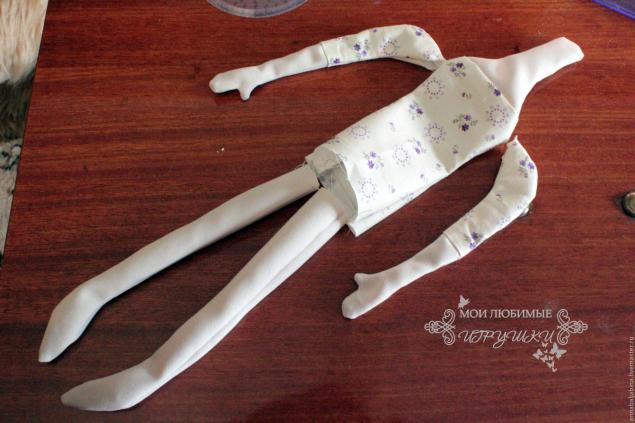 Текстильная кукла-примитив Адель, фото № 13