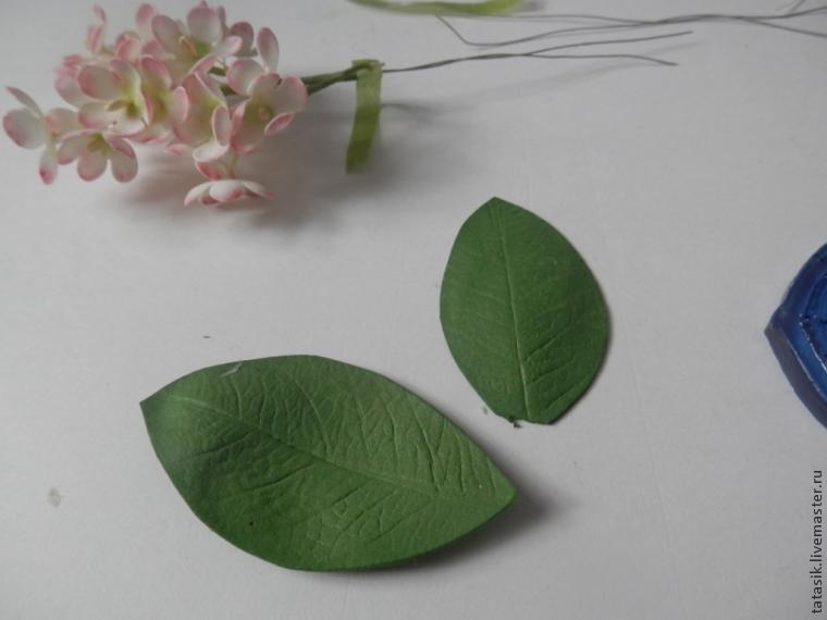 Создаем миниатюрные цветы из фоамирана, фото № 16