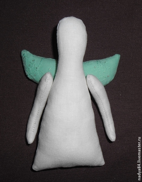 Мастер-класс: текстильная кукла Ангел (примитив), фото № 4