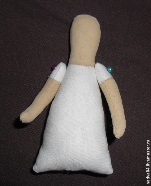 Мастер-класс: текстильная кукла Ангел (примитив), фото № 7