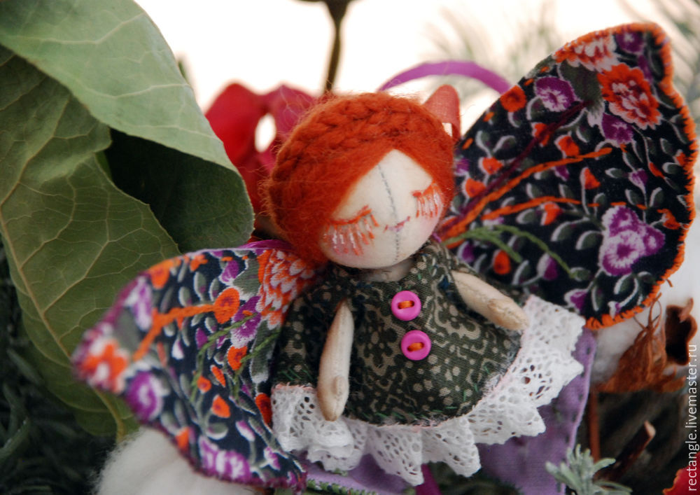 Мастер-класс по созданию текстильной куклы-броши, фото № 48