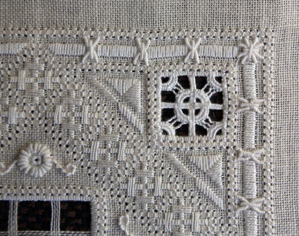 Reticella — итальянская техника плетения игольного кружева, фото № 5