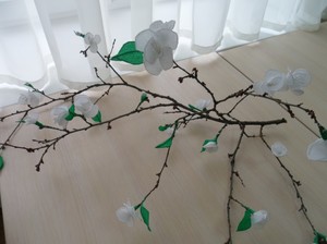 Мастер-класс по изготовлению поделки «Цветущее дерево»