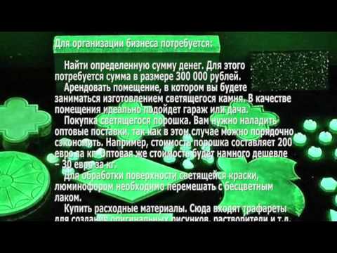 Бизнес идея производство люмобетона – светящийся отделочный камень