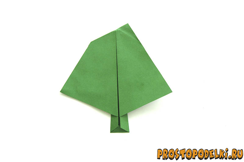 Оригами дерево-16