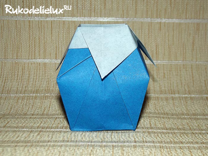 Как сделать вазу из бумаги в технике оригами