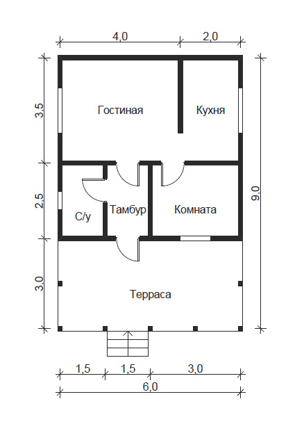 Проект дачного дома чертежи: Проекты дачных домиков: фото, интересные .