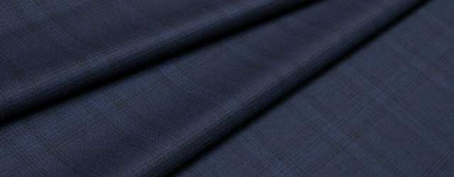 Worsted wool fabric