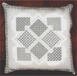 blackwork pillow