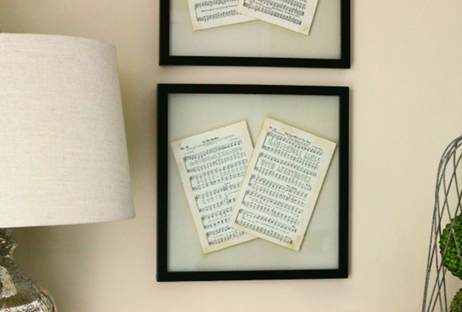 diy room decor music sheets500